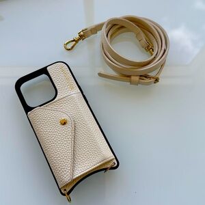 Bandolier Donna iPhone Case with matching strap